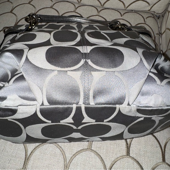 Coach Brooke Sateen Signature Shoulder Bag L1176- F17183 - Picture 3 of 16